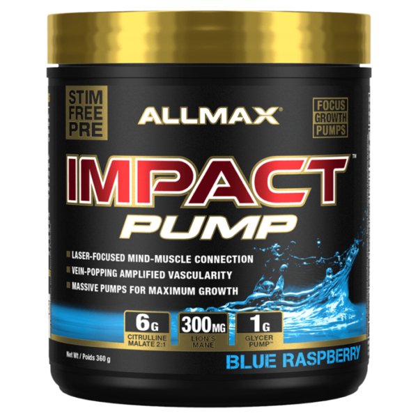 Impact Pump 30 Servings Blue Raspberry